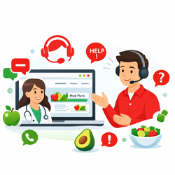 طراحی سایت متخصص تغذیه