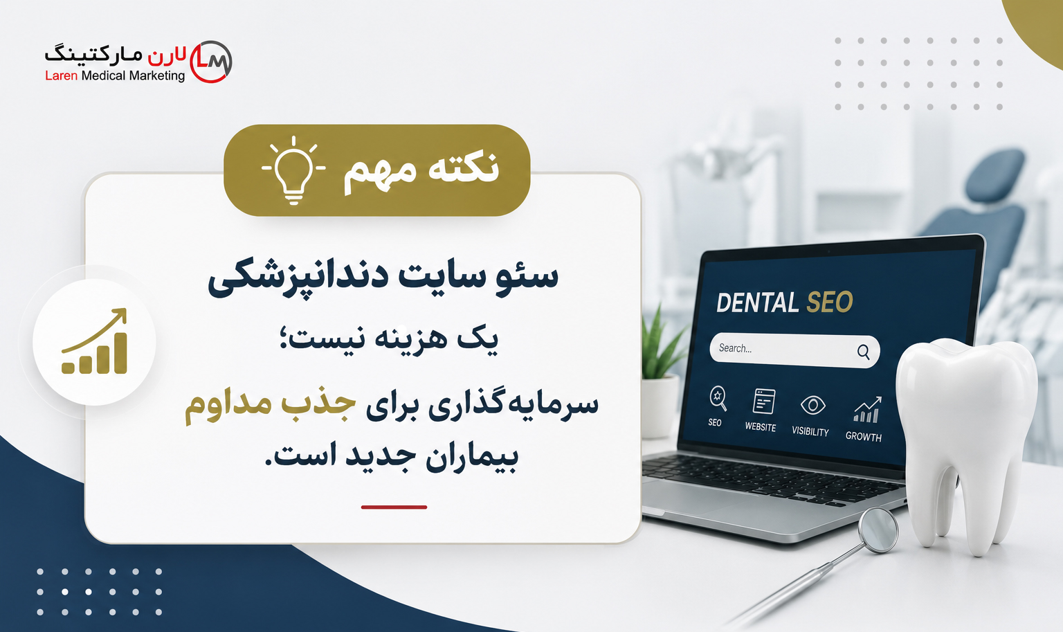 نحوه سئو کردن سایت های دندانپزشکی